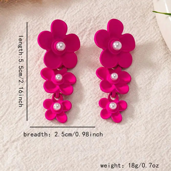 Fuchsia Trail Earrings