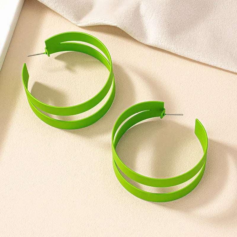 Enchanted Grove Hoops Earrings