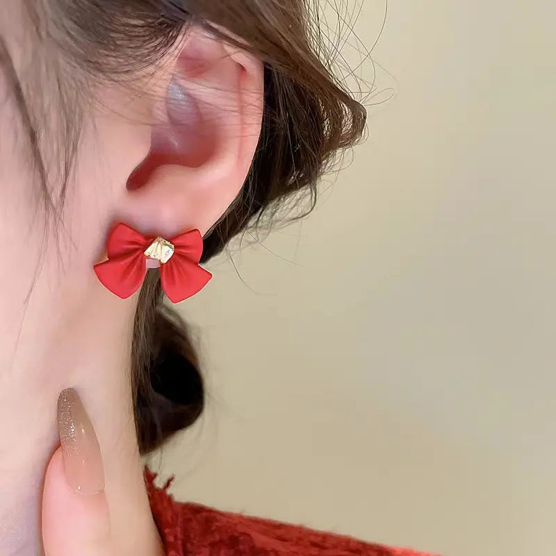 Chic Noir Knots earrings