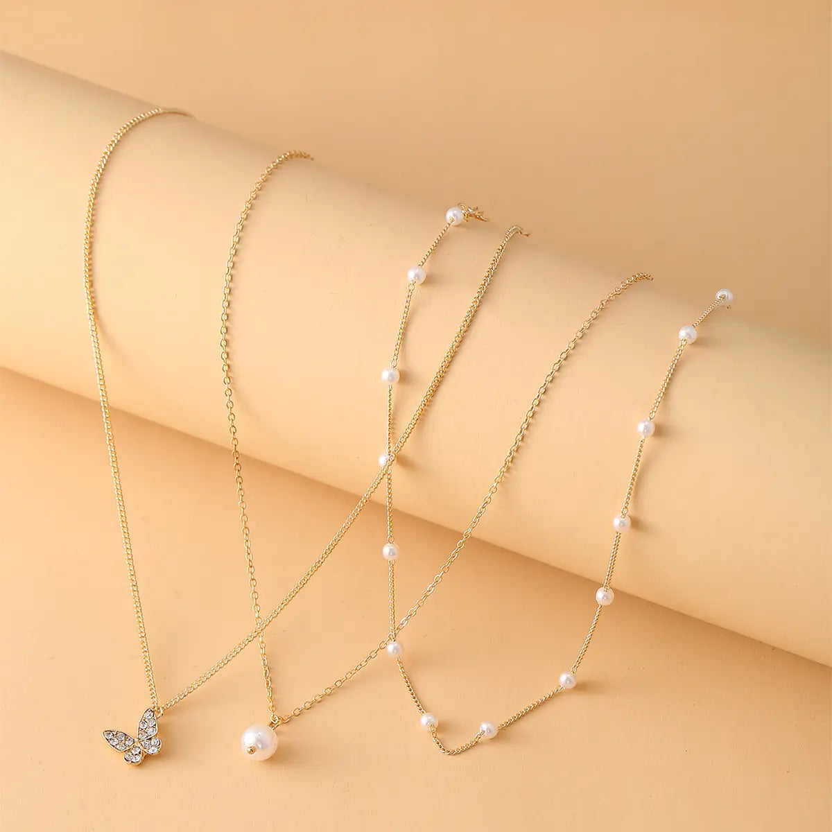Pearl Glow Layered Necklace