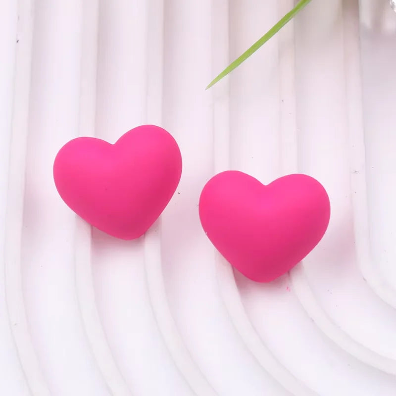 Heart Pop Stud Earrings