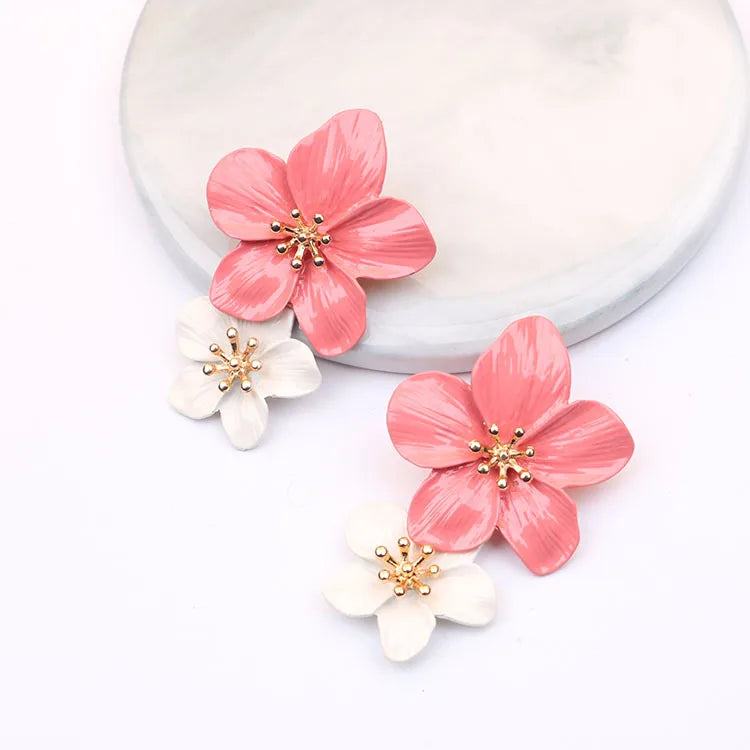 Blush Blossom Ombre Earrings