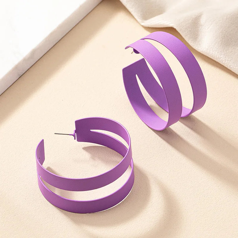 Enchanted Grove Hoops Earrings