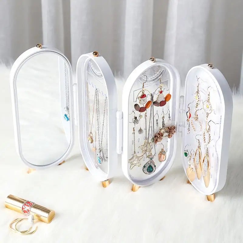 Jewellery Organiser with Mirror (Jewellery Not Included)