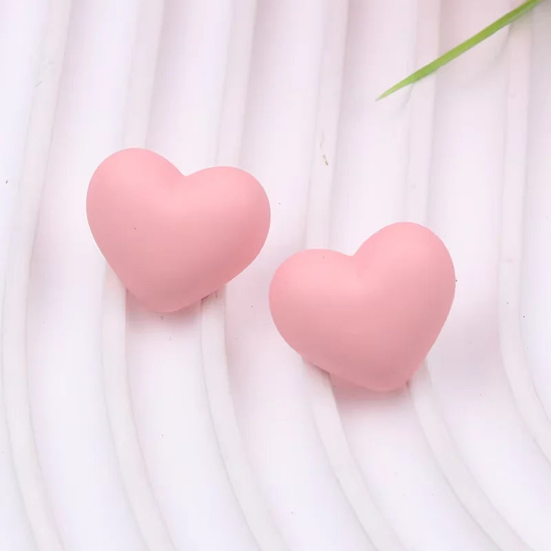 Heart Pop Stud Earrings