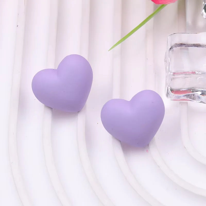 Heart Pop Stud Earrings