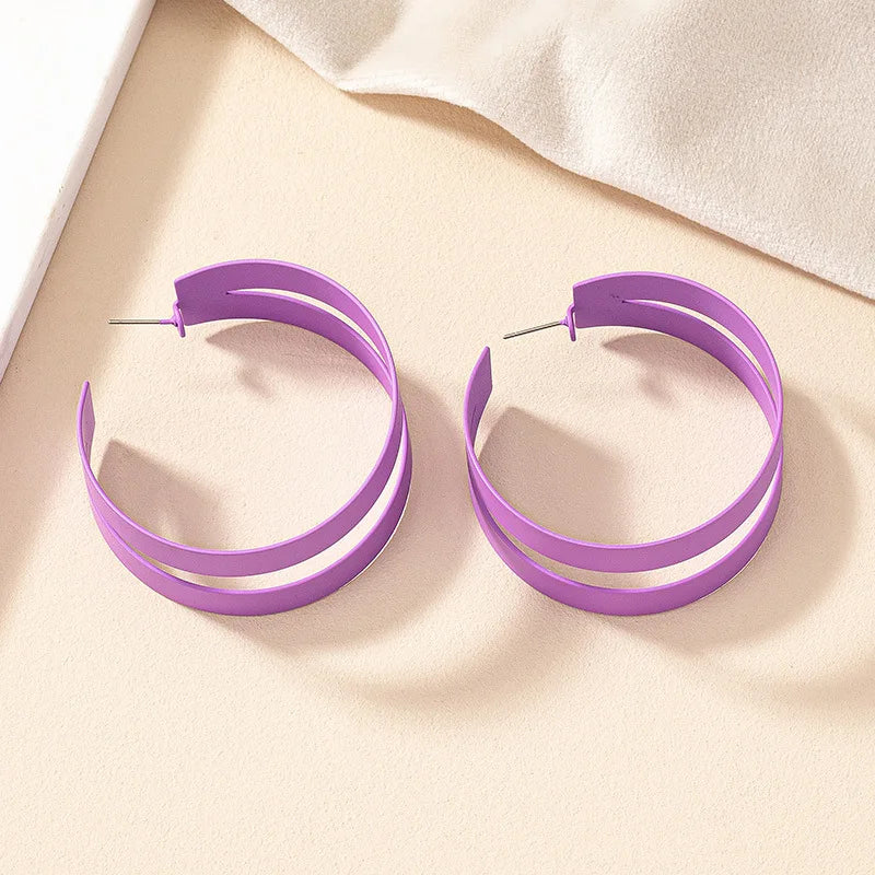 Enchanted Grove Hoops Earrings