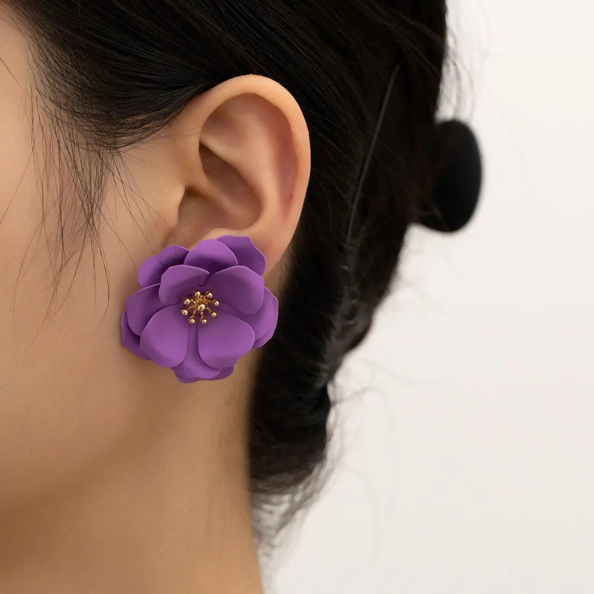 Mystic Bloom Stud Earrings
