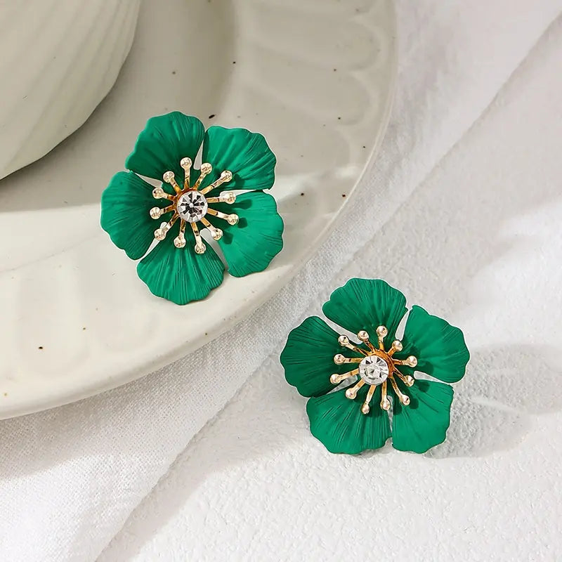 Tangerine Glow Earrings