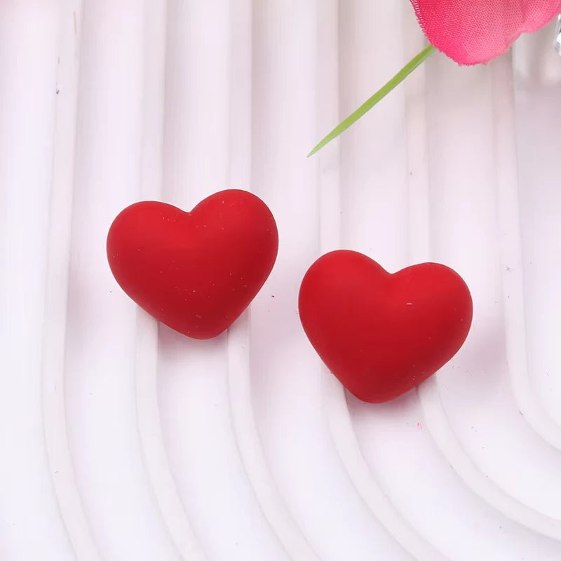 Heart Pop Stud Earrings