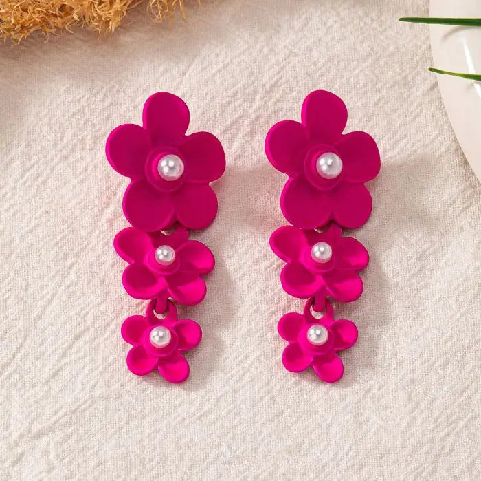 Fuchsia Trail Earrings