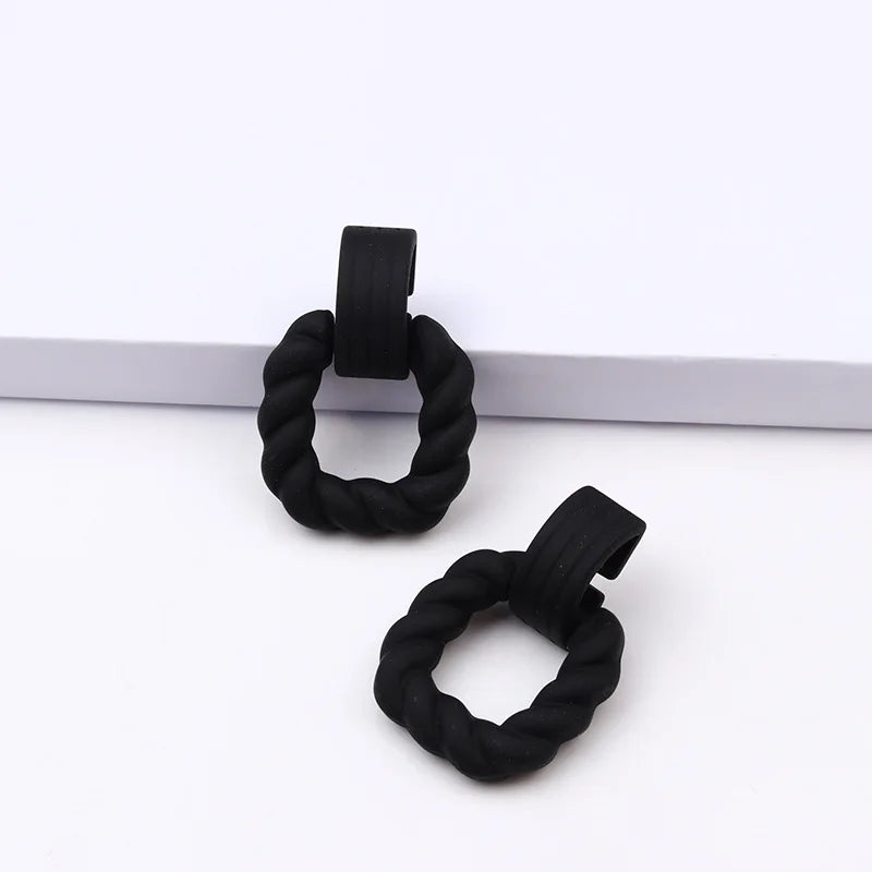 Twist Hoops Earrings