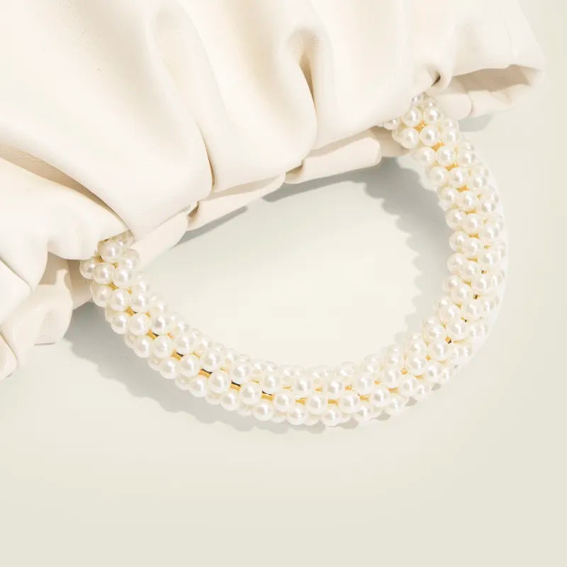 Luminous Pearl Gather Bag