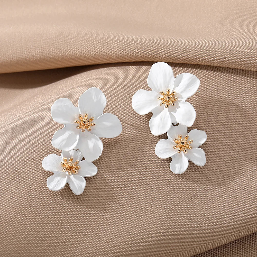 Snow Blossom Earrings