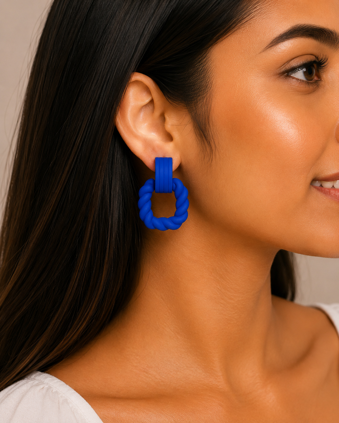 Twist Hoops Earrings
