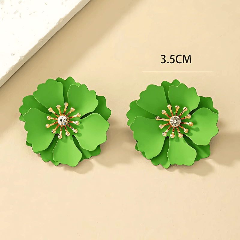 Honeydew Bloom Earrings