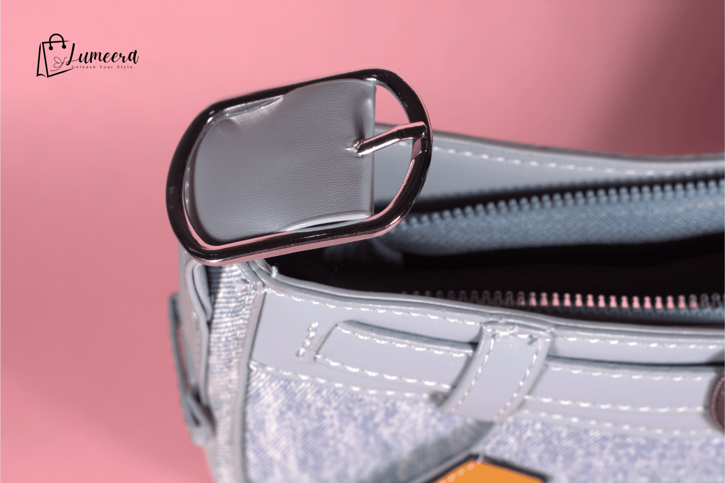 Chambray Luxe Denim Bag