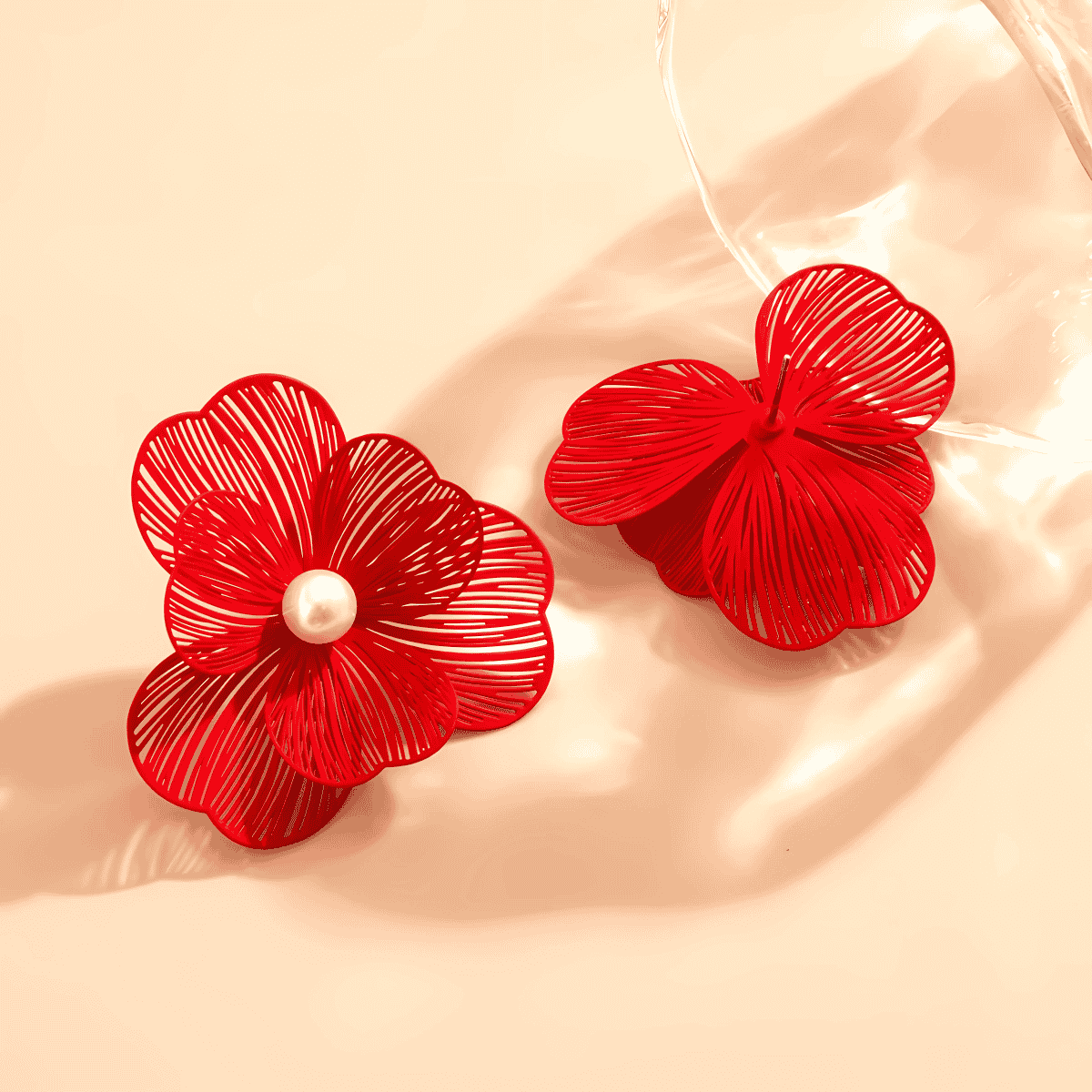 Scarlet Mesh Earrings