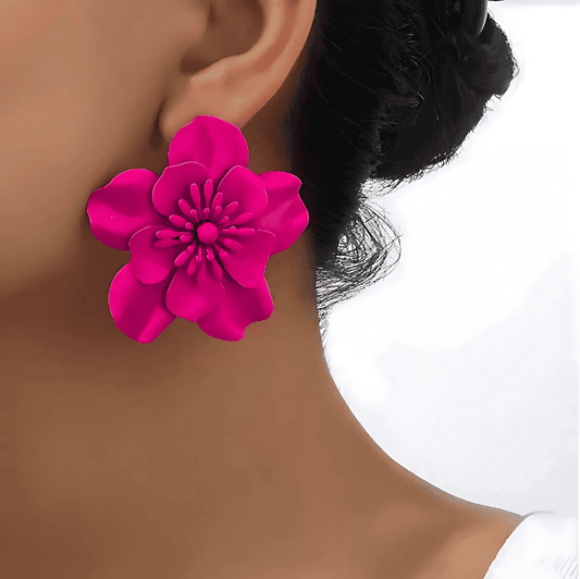 Fuchsia Fantasy Earrings