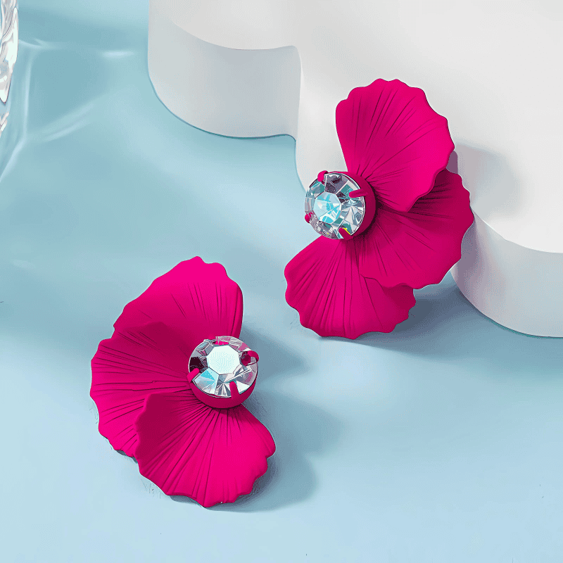 Ruby Prism Earrings