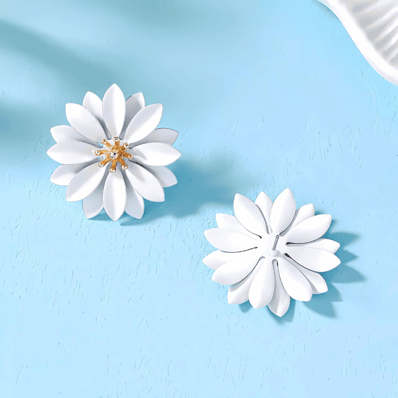 Dahlia Bloom Earrings