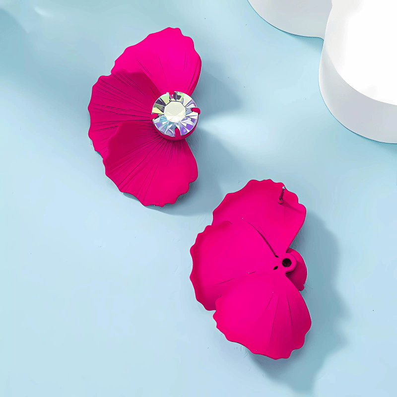 Ruby Prism Earrings
