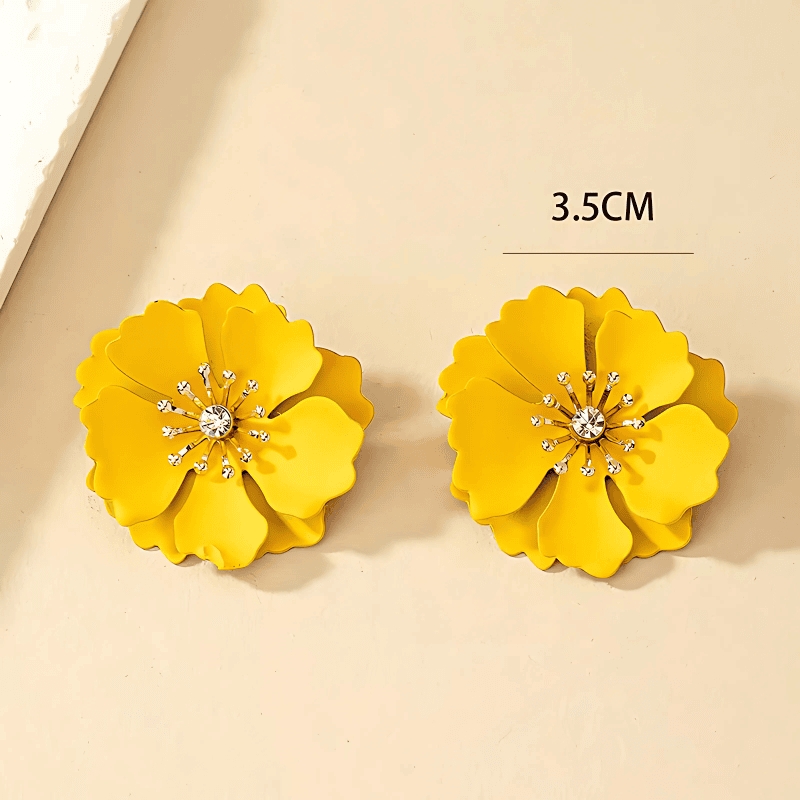 Honeydew Bloom Earrings