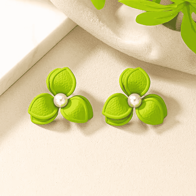 Spring Fern earrings
