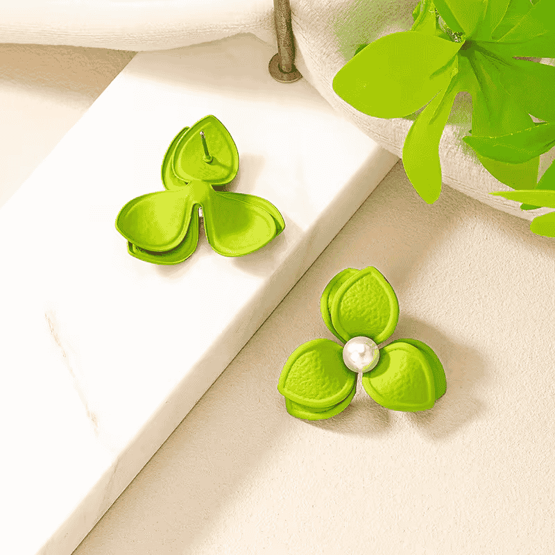 Spring Fern earrings