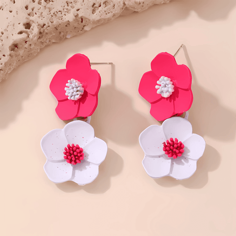 Cotton Candy Charm Earrings