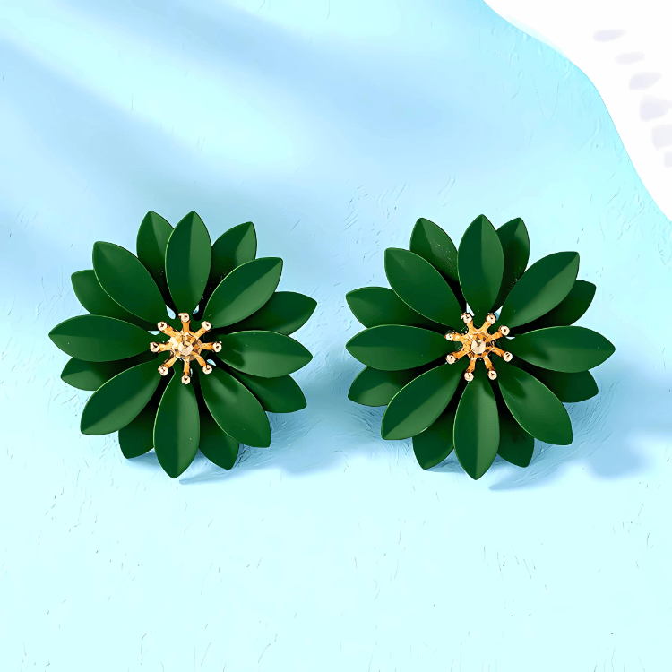 Dahlia Bloom Earrings