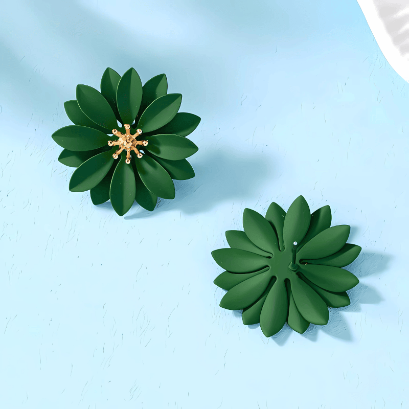 Dahlia Bloom Earrings