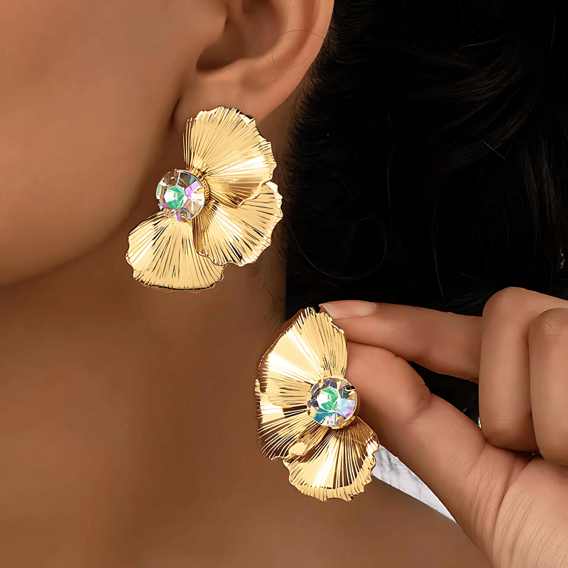 Ruby Prism Earrings