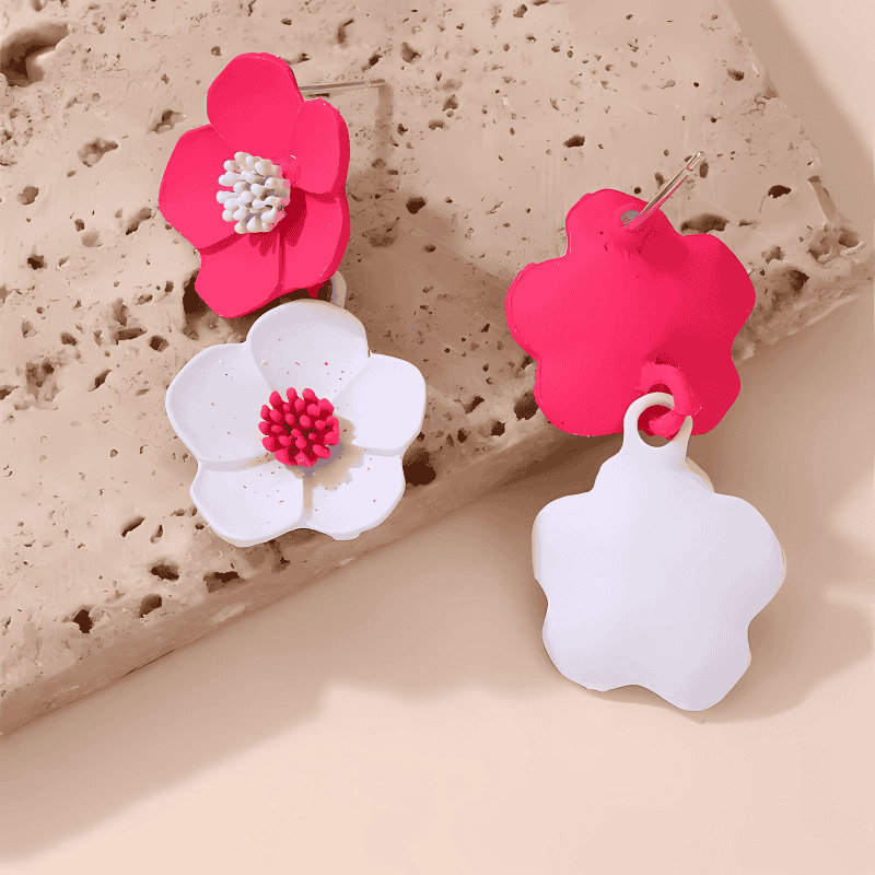 Cotton Candy Charm Earrings