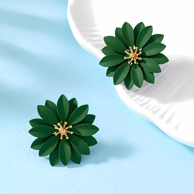 Dahlia Bloom Earrings