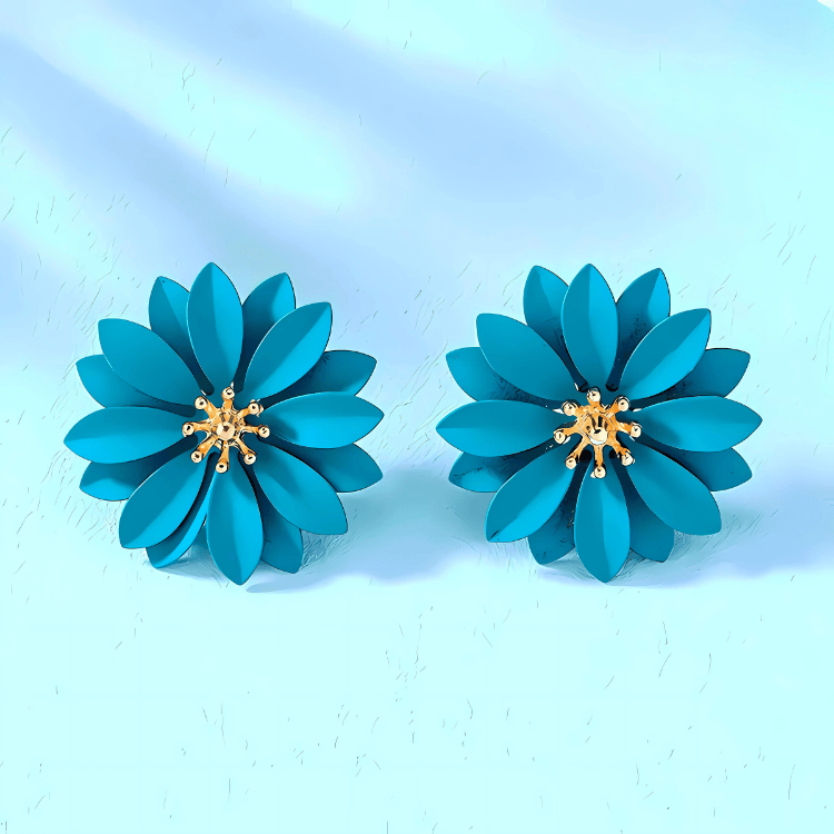 Dahlia Bloom Earrings