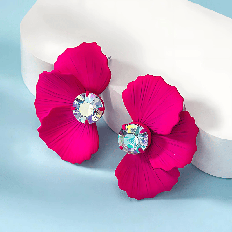 Ruby Prism Earrings