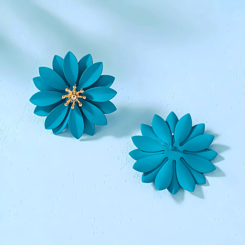Dahlia Bloom Earrings