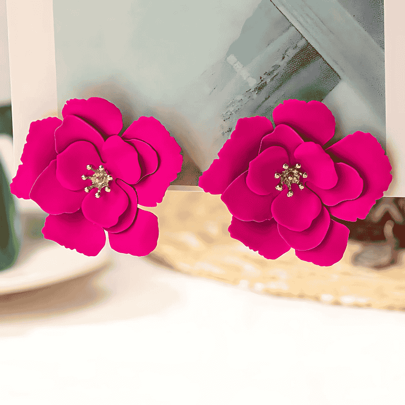 Rosy Radiance Earrings