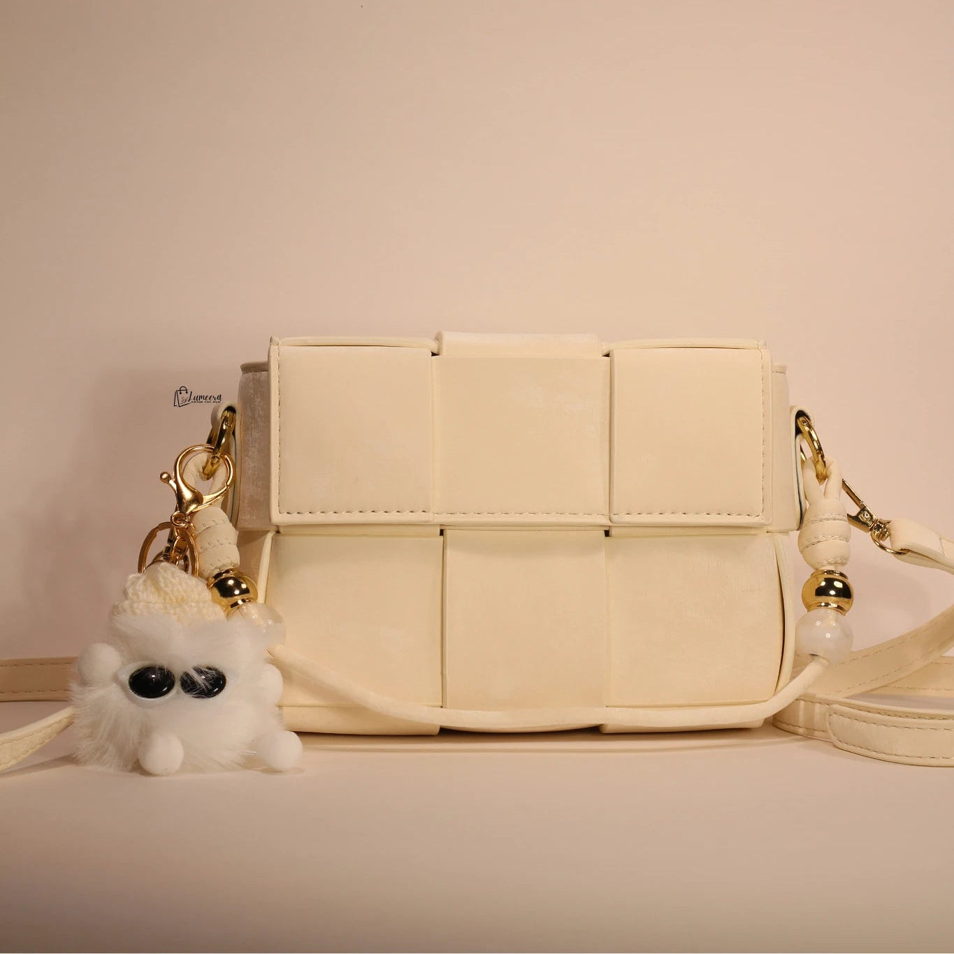 Ivory Woven Bag