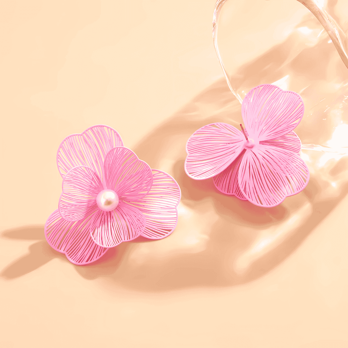 Blush Veil Earrings