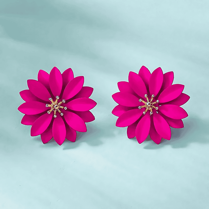 Dahlia Bloom Earrings