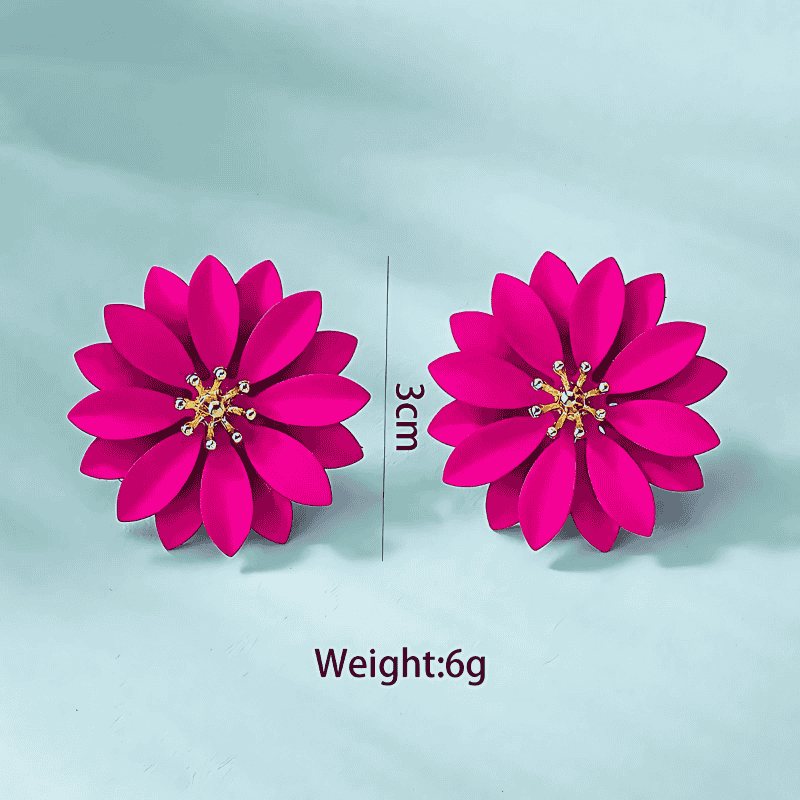 Dahlia Bloom Earrings