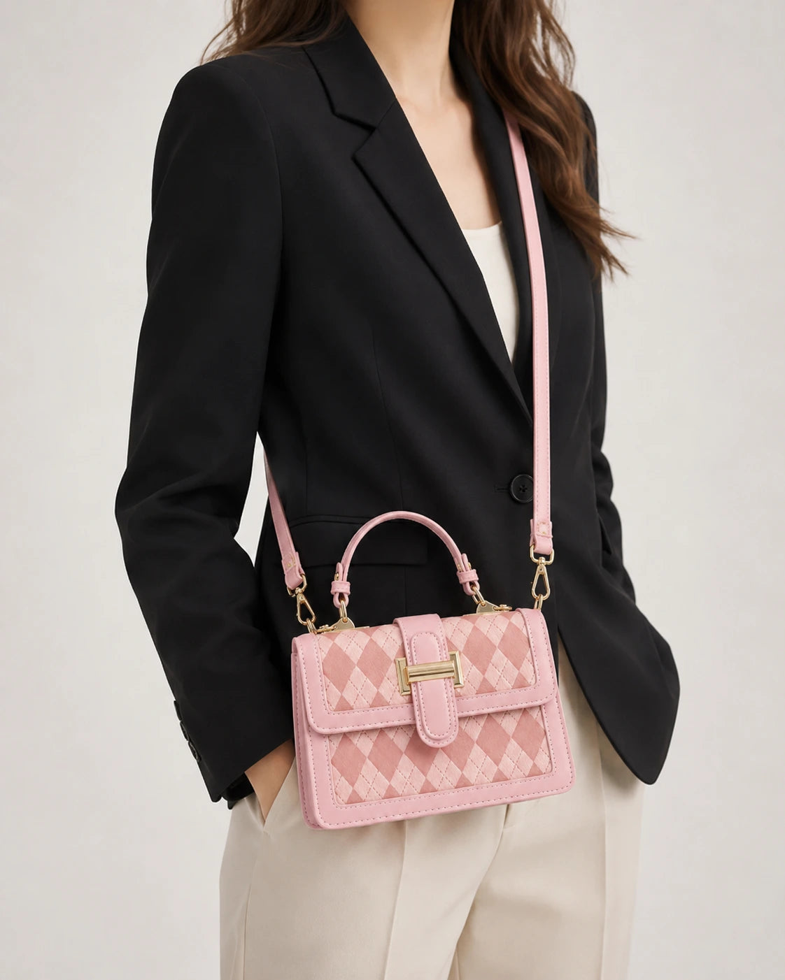 Blush Harmony Handbag & Sling