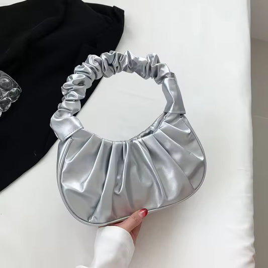 Silver Crescent Bag