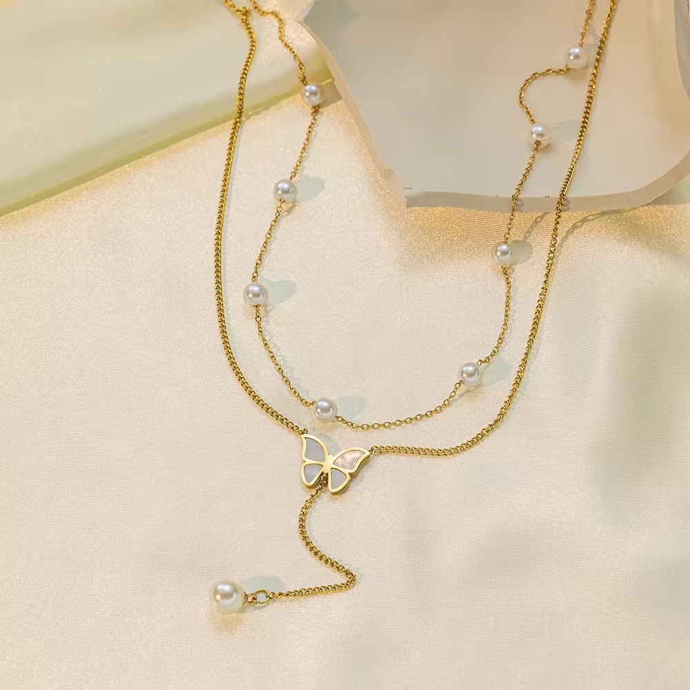 Butterfly Gleam Necklace