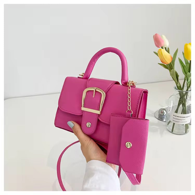 Candy Buckle Hand Bag