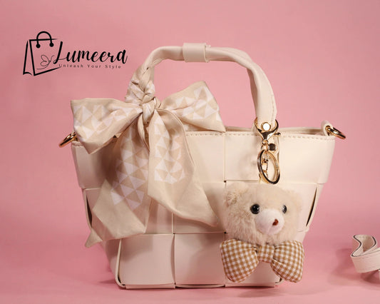 SnowBelle Hand Bag (white)