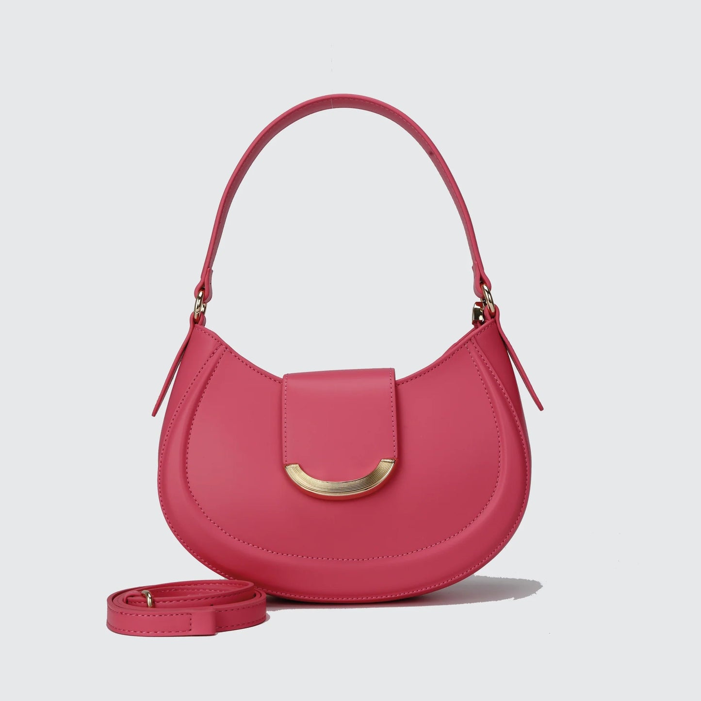 Rosé Curve Hand Bag