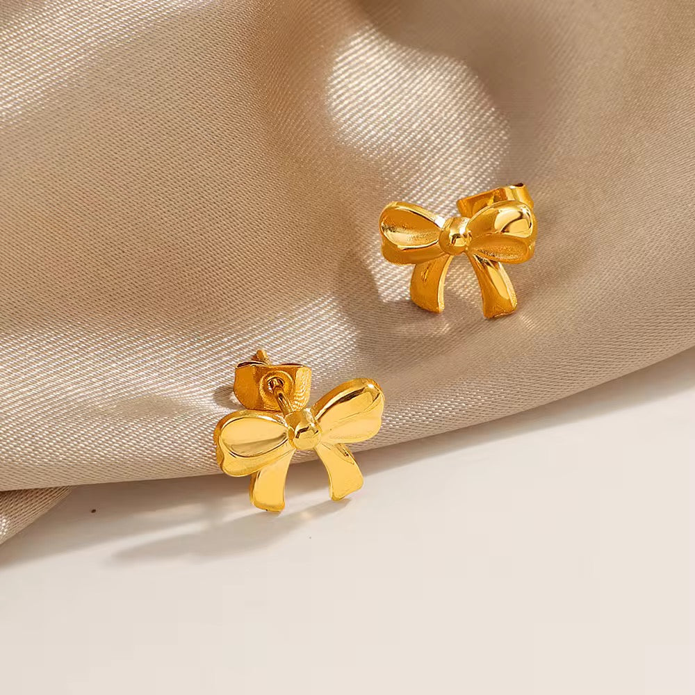 Dainty Bow Earrings
